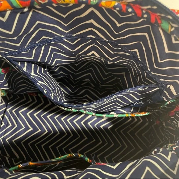 Vera Bradley Venetian Tote Double Handle Purse And Wallet ID/Money Holder - Picture 11 of 15